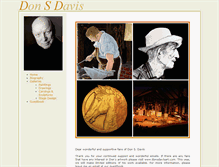 Tablet Screenshot of donsdavisart.com